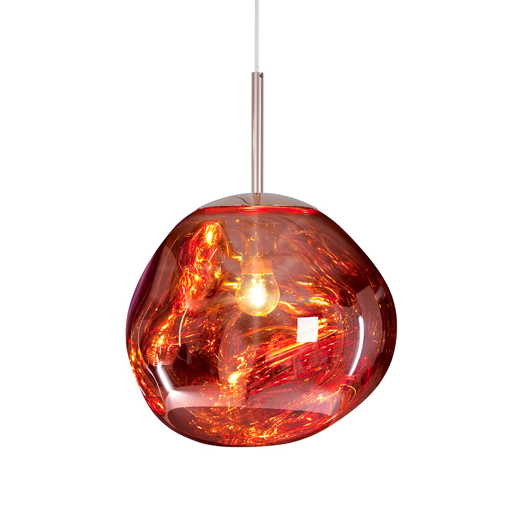 Tom Dixon Licht Melt Mini E14 Pendelleuchte Mit Fassung-Kupfer