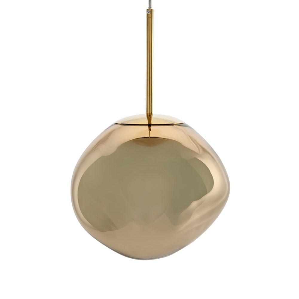 Tom Dixon Bronze Melt Mini Led-Pendelleuchte-Mit Led (3000K)