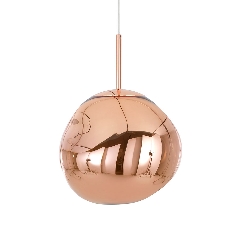 Tom Dixon Gold/Licht - Pendelleuchte Melt - Kupfer - Polykarbonat - Designer - Bild 2
