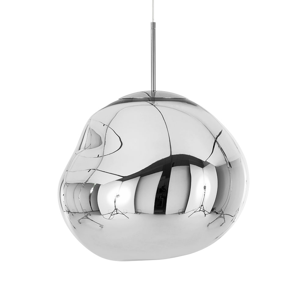 Tom Dixon Melt Pendelleuchte LED, silber - 50 cm - Bild 3