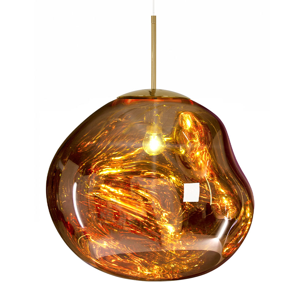Tom Dixon Gold Melt E27 Pendelleuchte Mit Fassung
