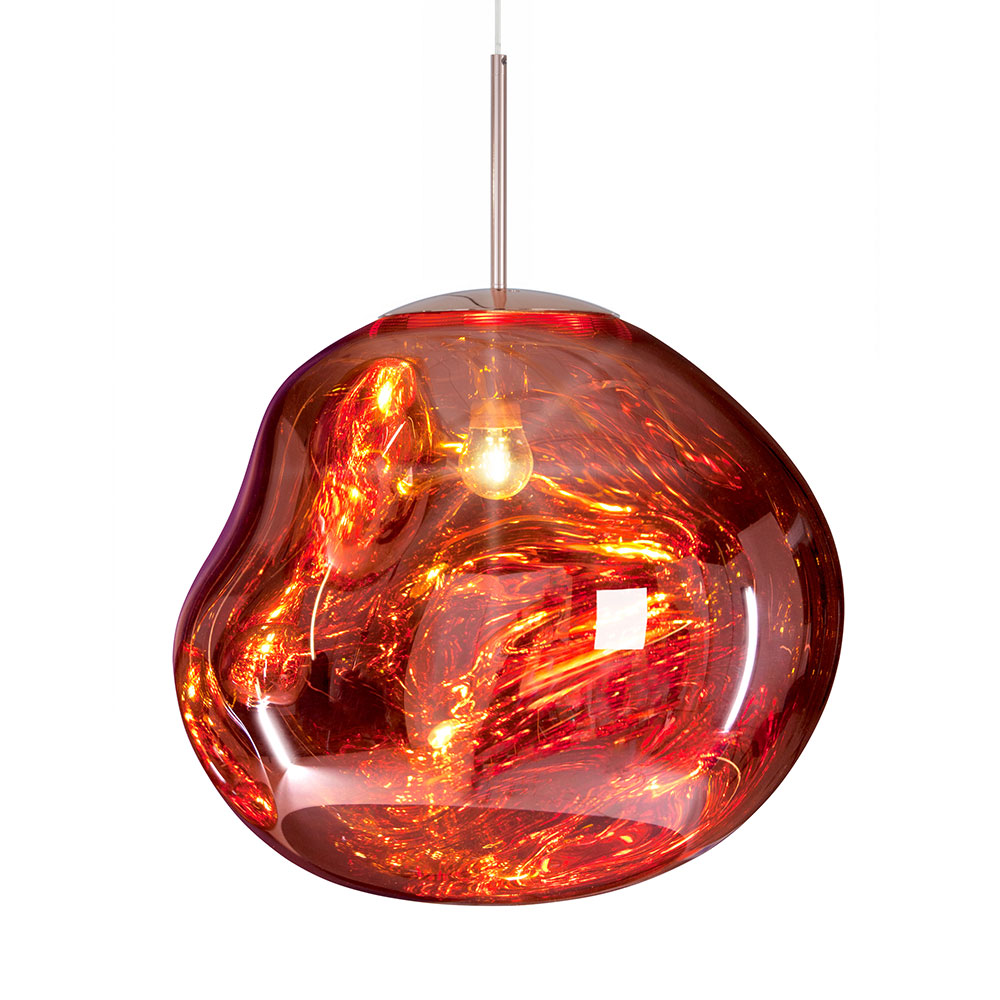 Tom Dixon Licht Melt E27 Pendelleuchte Mit Fassung-Kupfer