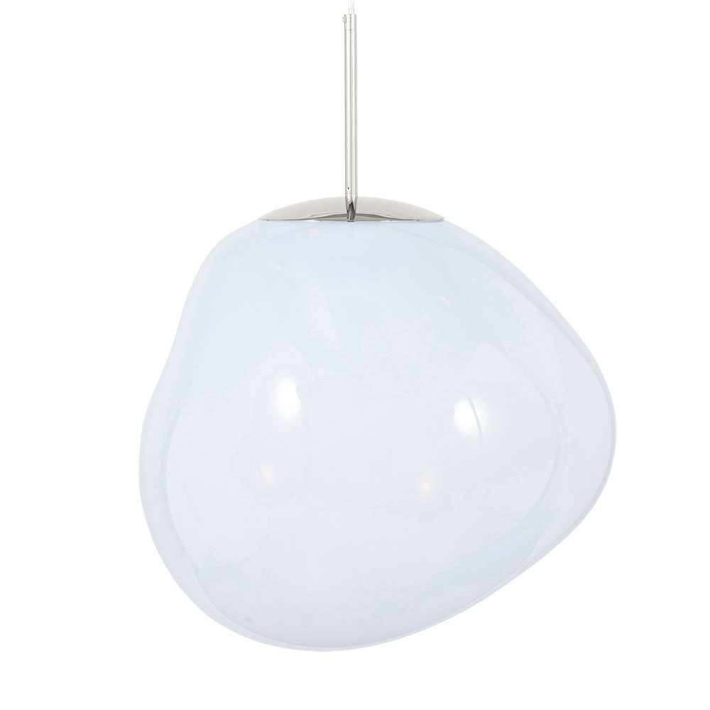 Tom Dixon Silber Melt E27 Pendelleuchte Mit Fassung-Opal