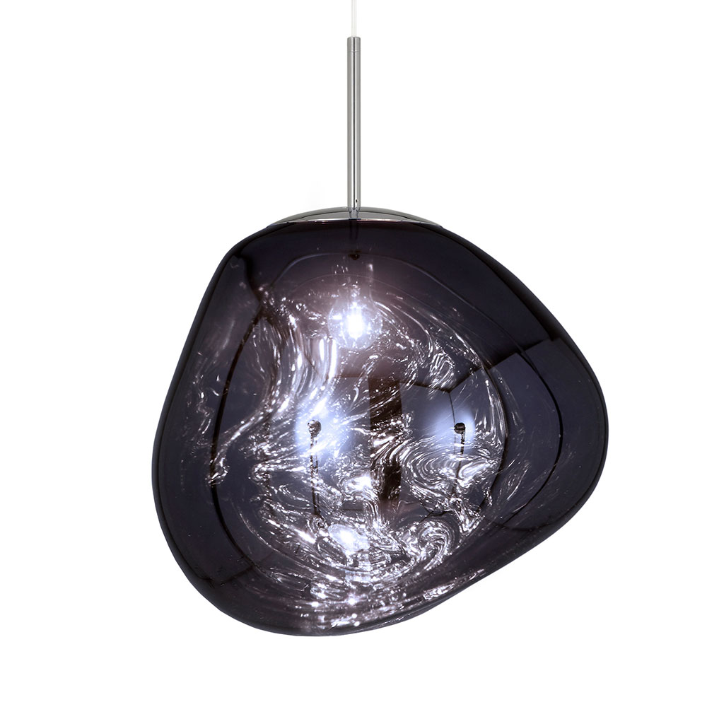 Tom Dixon Licht Melt E27 Pendelleuchte Mit Fassung-Rauch