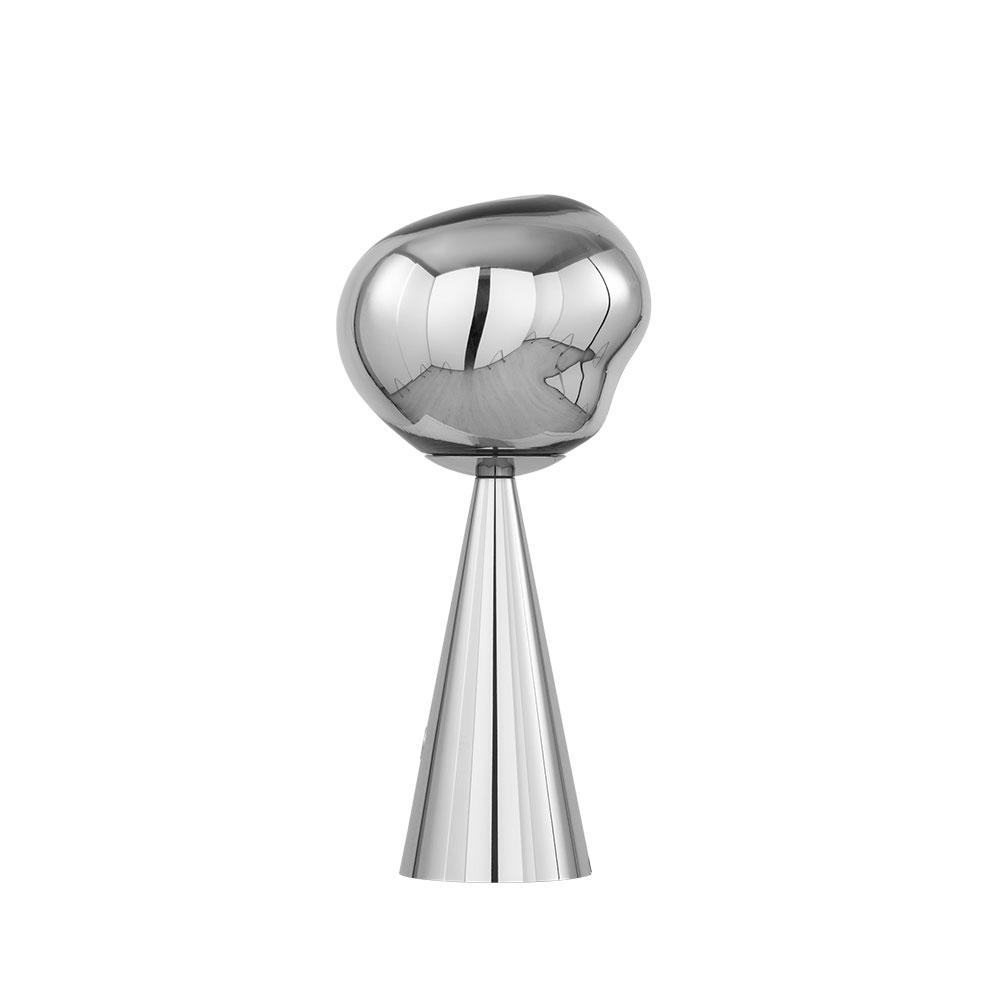 Tom Dixon Silber Melt Portable Led-Akkuleuchte-Mit Led (3000K)