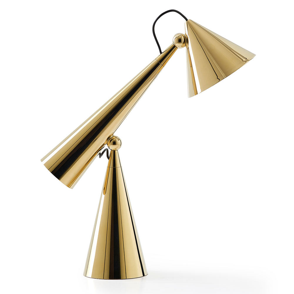 Tom Dixon Gold Pose Task Light Led-Tischleuchte-Mit Led (2700K)