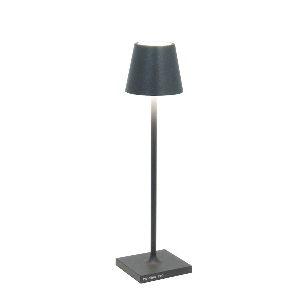Zafferano Poldina Pro Micro Led-Akkuleuchte-Dunkelgrau-Mit Led (2200K/2700K/3000K) - Bild 3