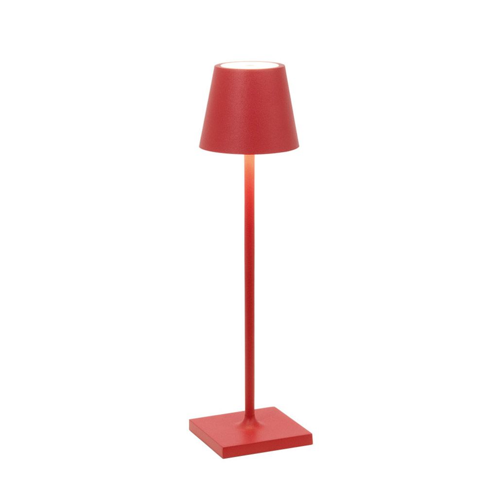 Zafferano Akku Tischleuchte Poldina Pro 275 mm Red - Bild 4