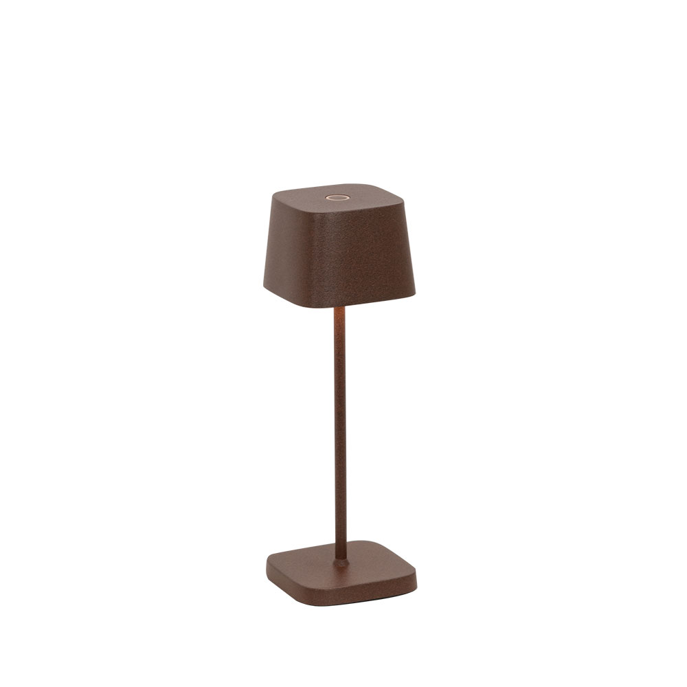 Zafferano Licht Ofelia Pro Micro Led-Akkuleuchte-Rost