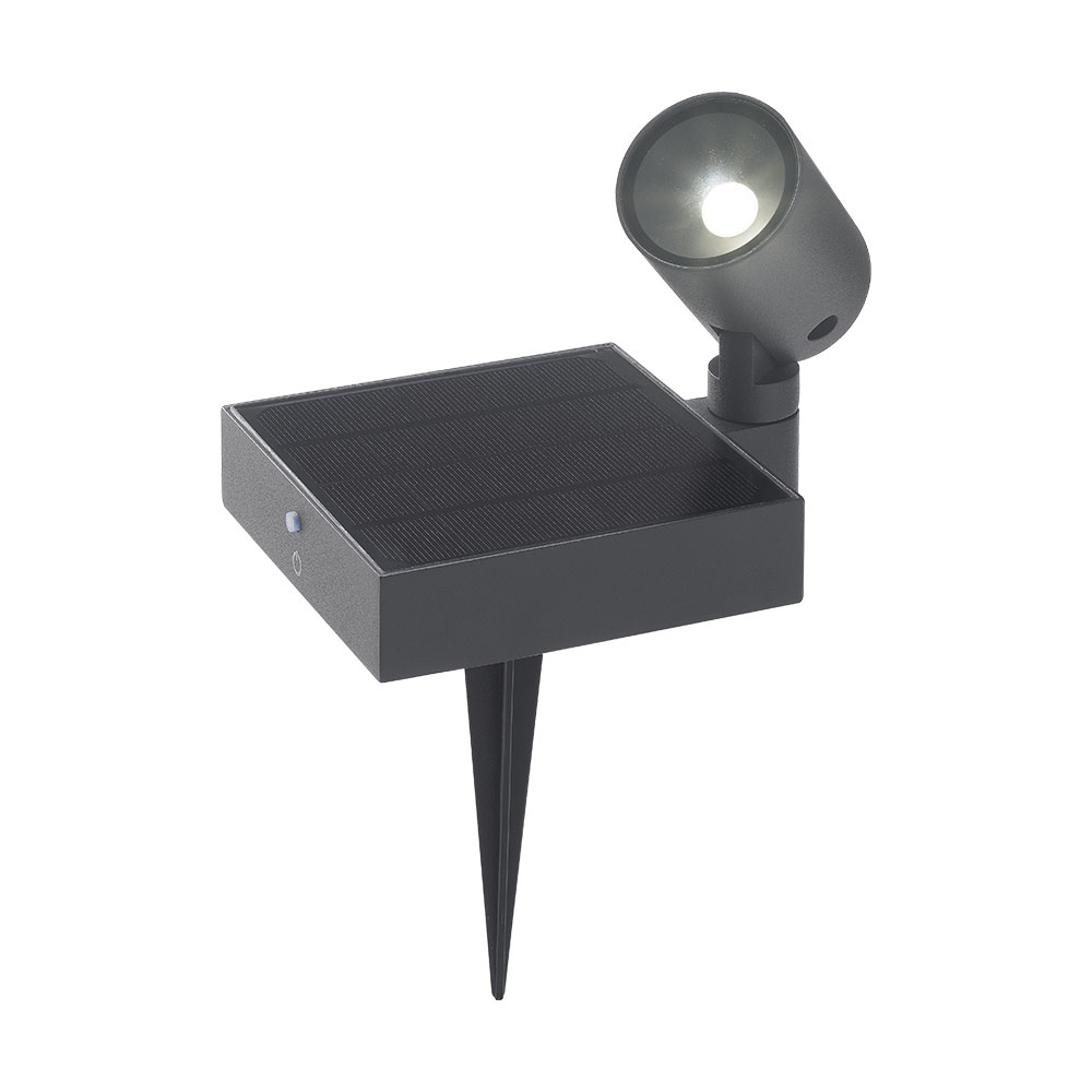 Zafferano Home Solar XXL LED-Pollerleuchte mit Solarpanel günstig kaufen