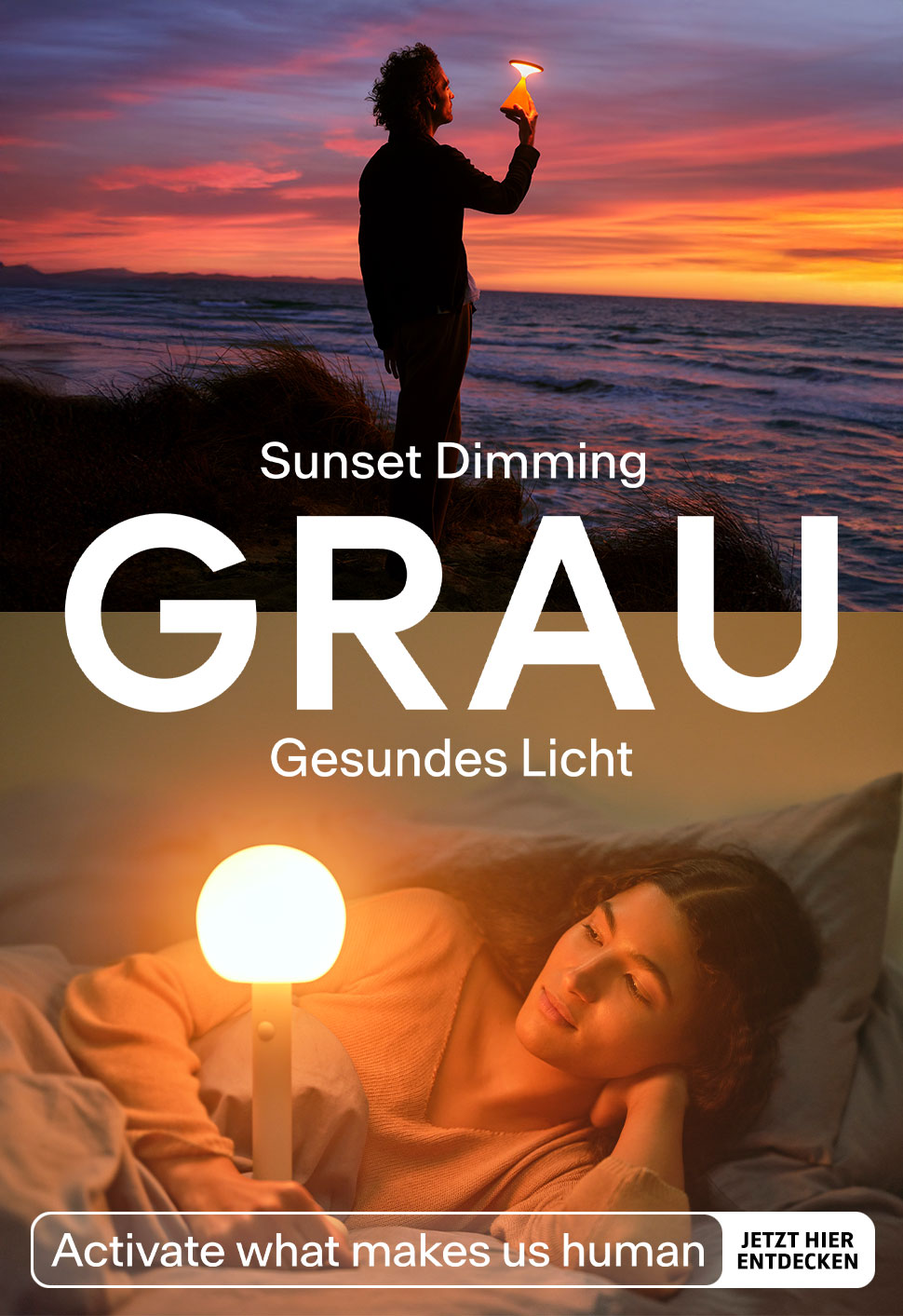 GRAU Sunset Dimming - Gesundes Licht GRAU Sunset Dimming - Gesundes Licht