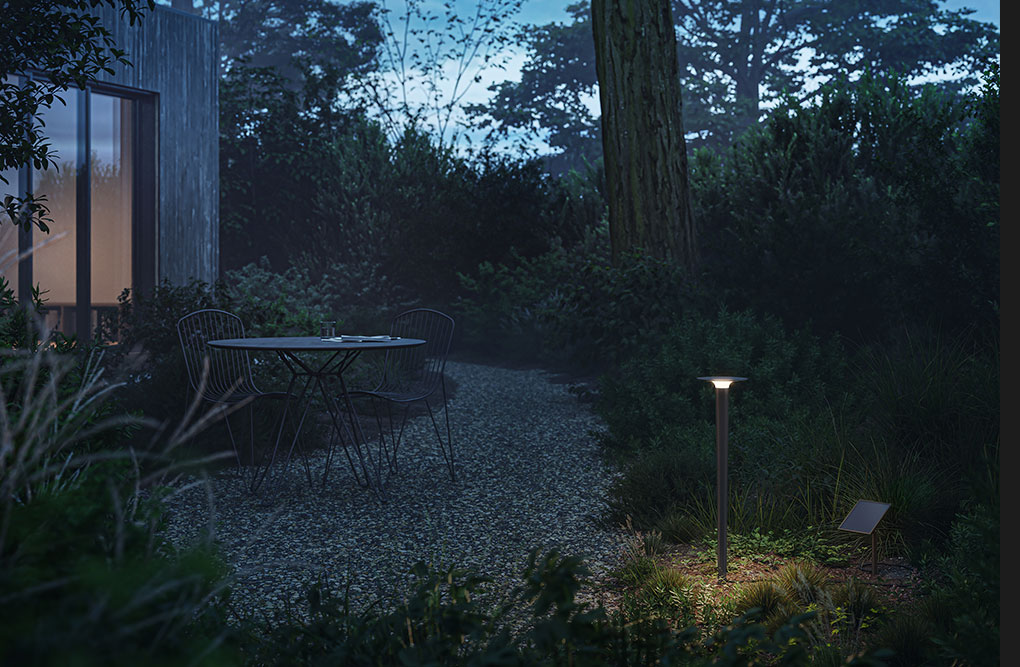 Color Tune: Stufenlose Farbtemperaturanpassung zwischen 2200K – 3500K Occhio Luna pura – Perfekte Lichtstimmung dank Color Tune und Dimmfunktion