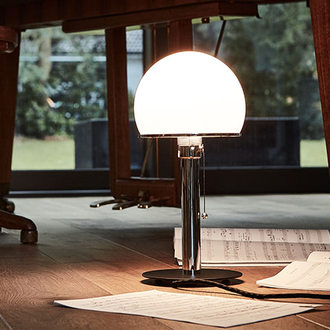 Tecnolumen Wagenfeld WA 23 SW Tischleuchte